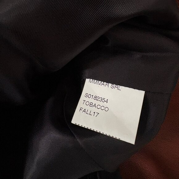 Coach 1941 Fall 2017 Runway Studded Leather Jacket Tobacco - Picture 9 of 9